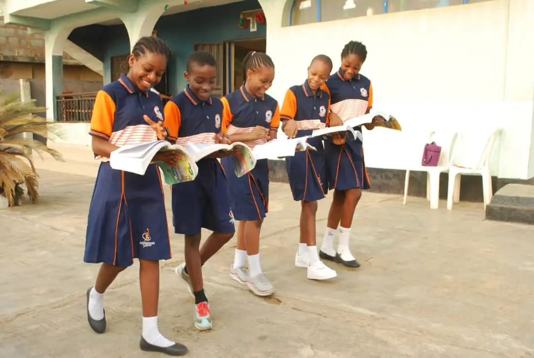 DaySpring Model School Pupils Reading and Learning